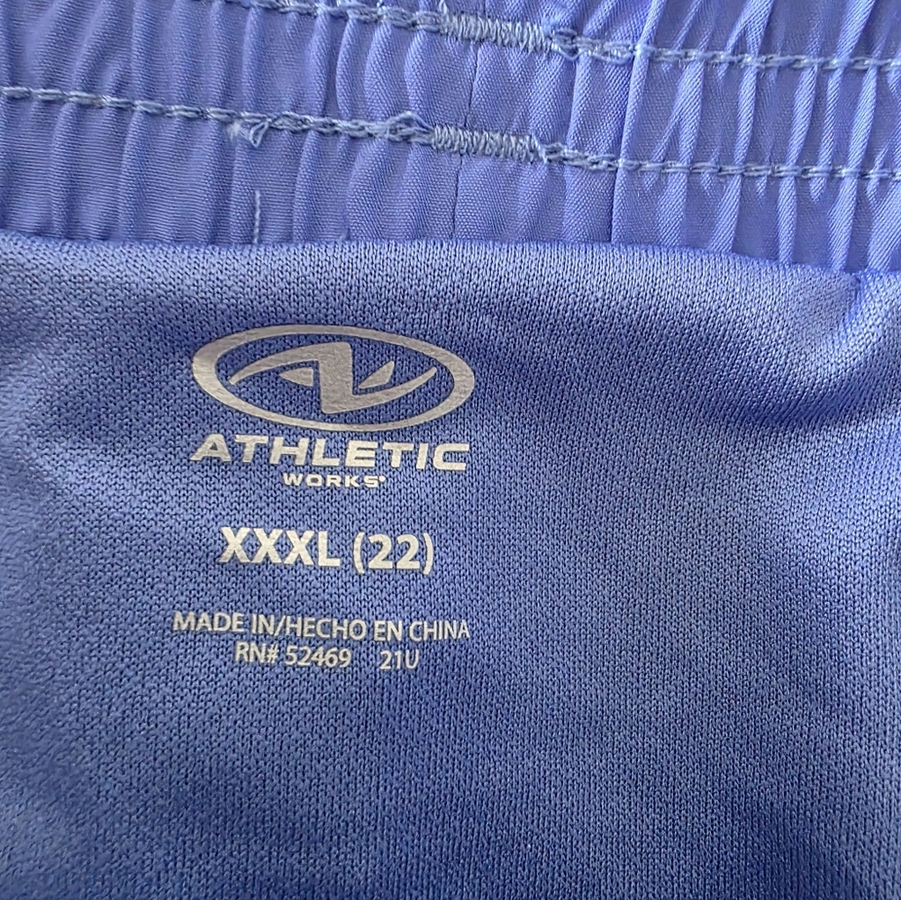 Athletic Works Solid Core Run Short Plus Size XXXL - Picture 4 of 7